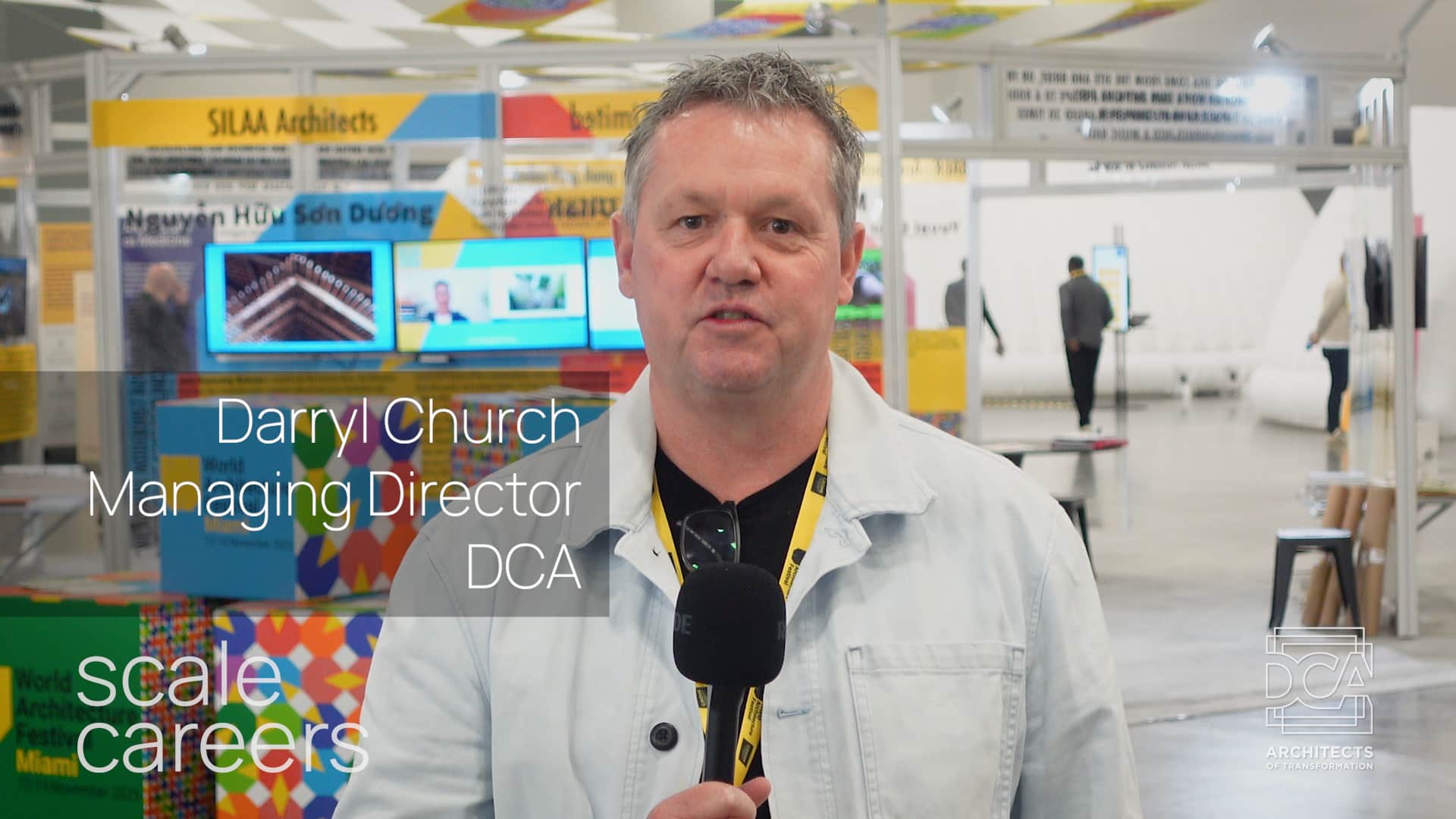 Darryl Church of DCA Architects at WAF 2025