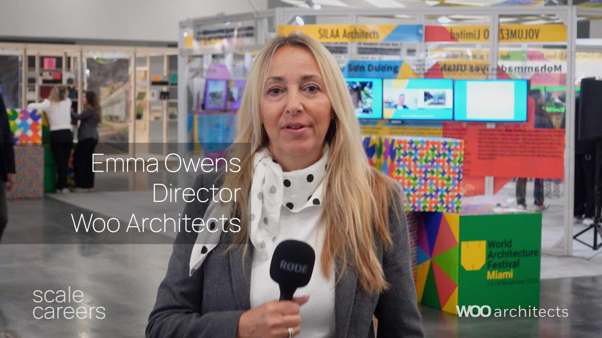 Emma Owens at World Architecture Festival 2025