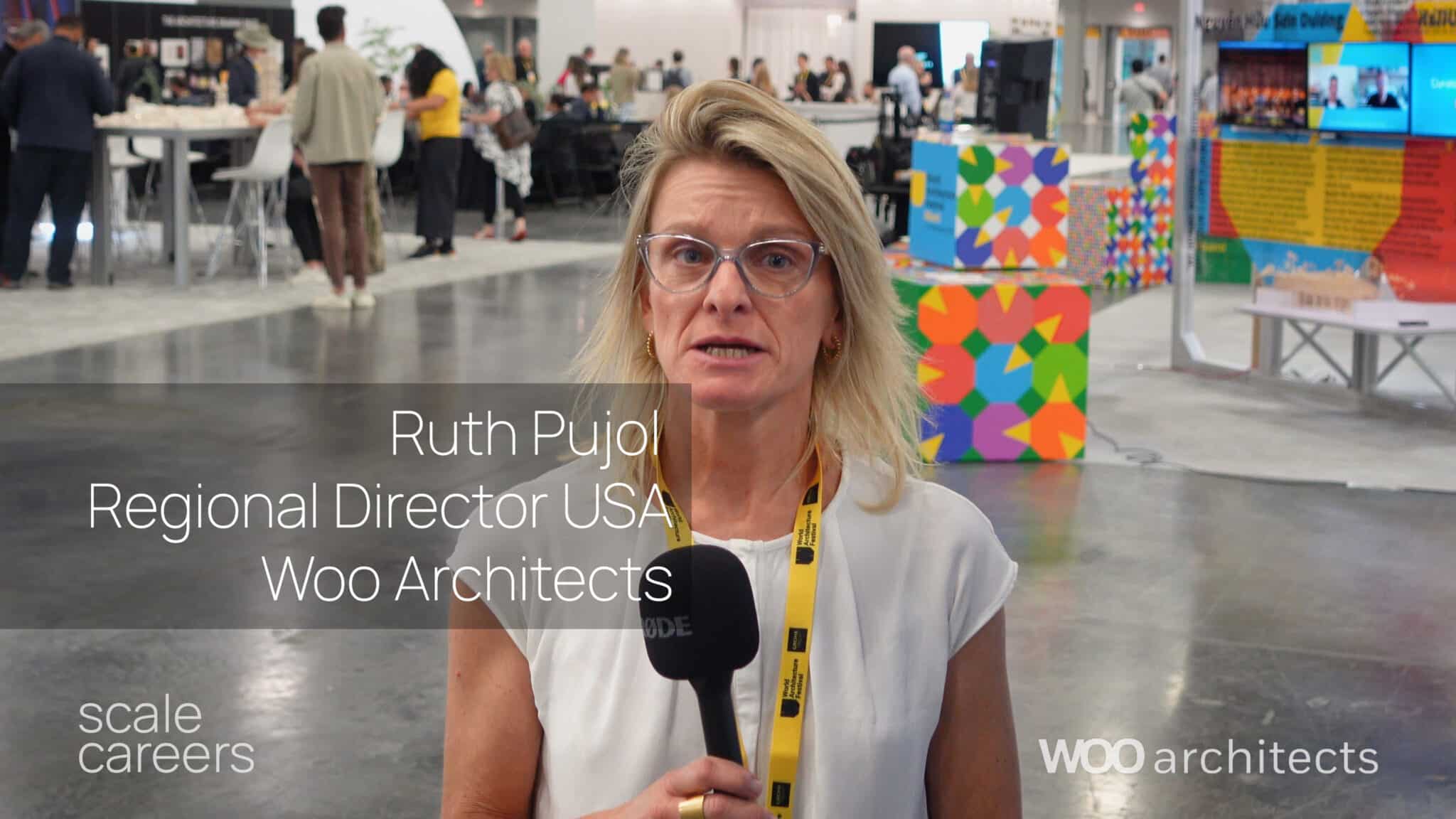 Ruth Pujol at the World Architecture Festival 2025